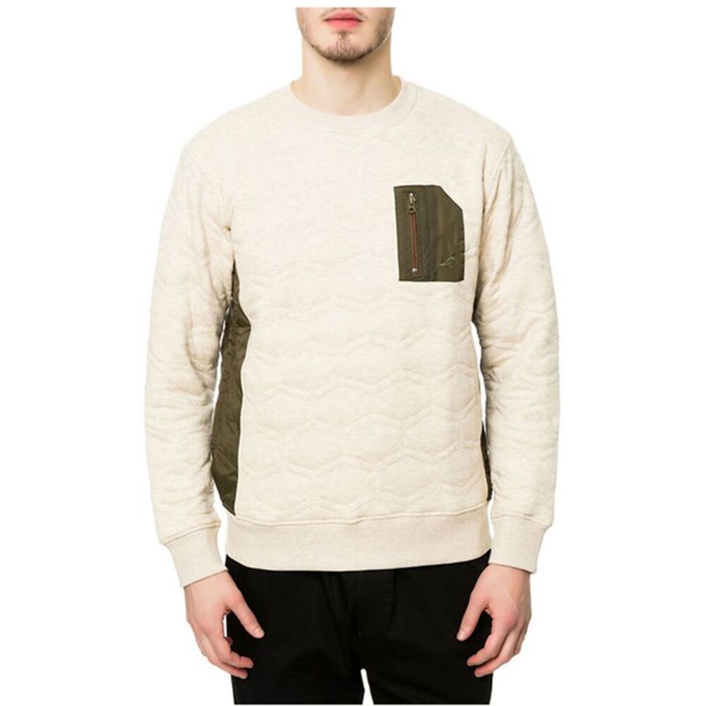 Staple Mens The Miramar Quilted Sweatshirt, NWT